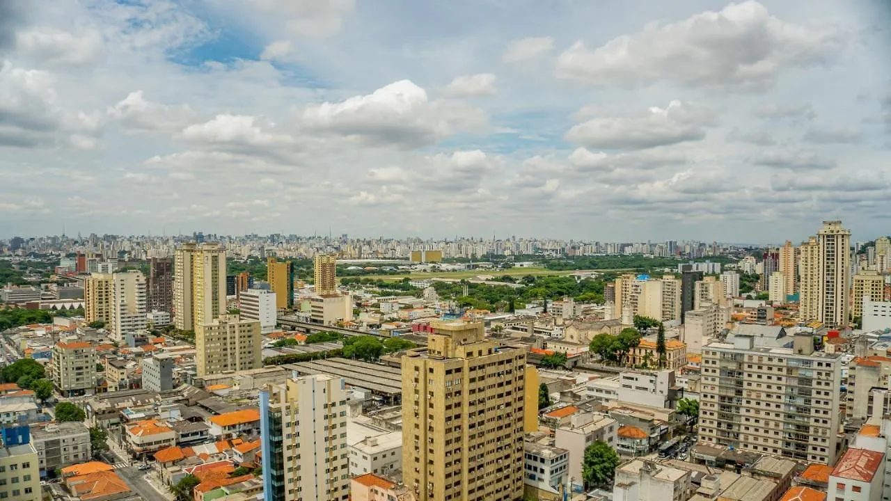 Lägenhetshotell Plaza Inn Small Town Flat São Paulo